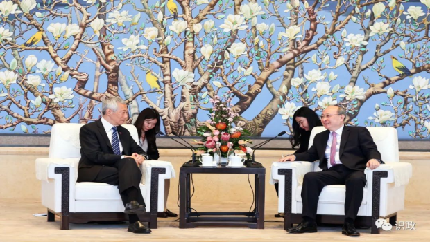 Yin Li Meets with Singapore PM Lee Hsien Loong ...